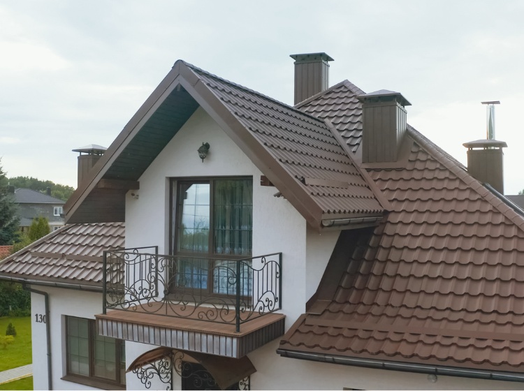 Mediterranean style tile roof